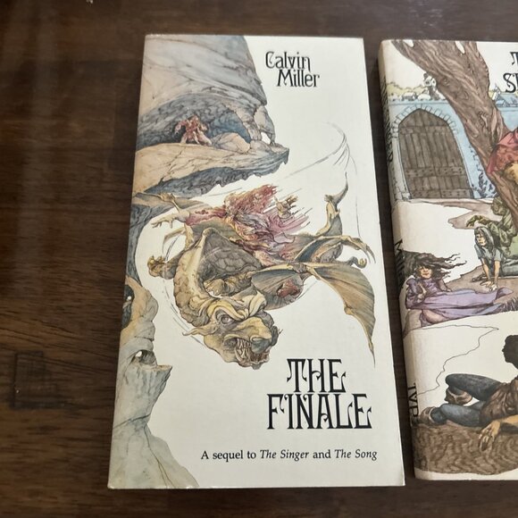 Calvin Miller The Singer, The Song, & The Finale Trilogy Vintage Paperback 1979 - Picture 2 of 16